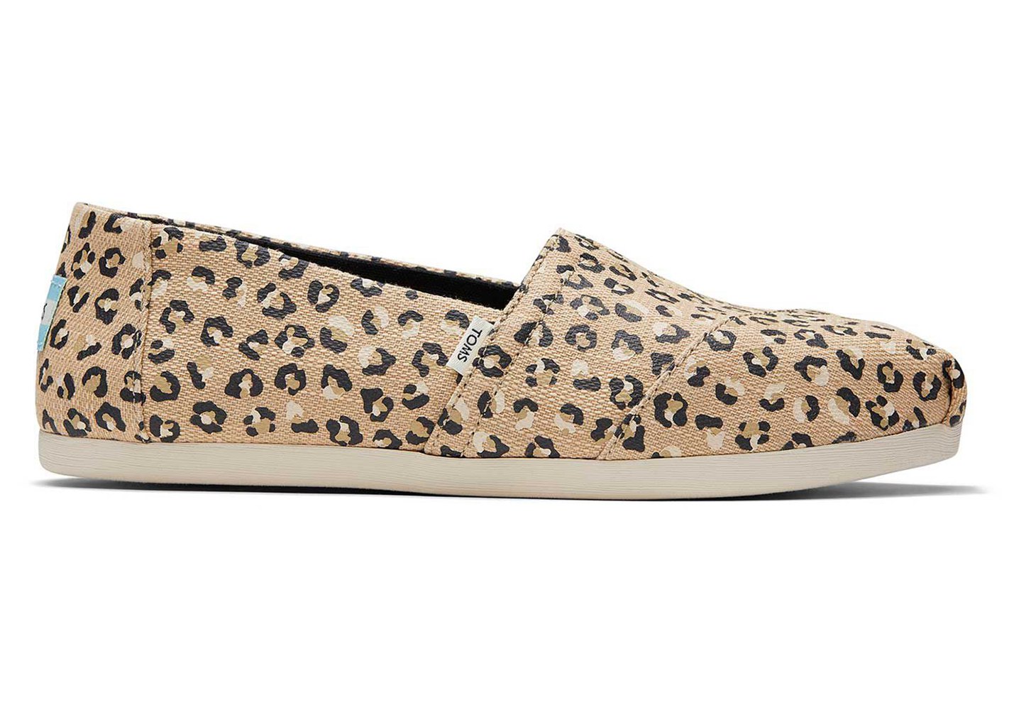 Toms Alpargata Cheetah Espadrille Beige - Womens - 54902-FLWV